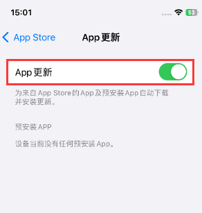 灵璧苹果15维修中心如何让iPhone15APP自动更新